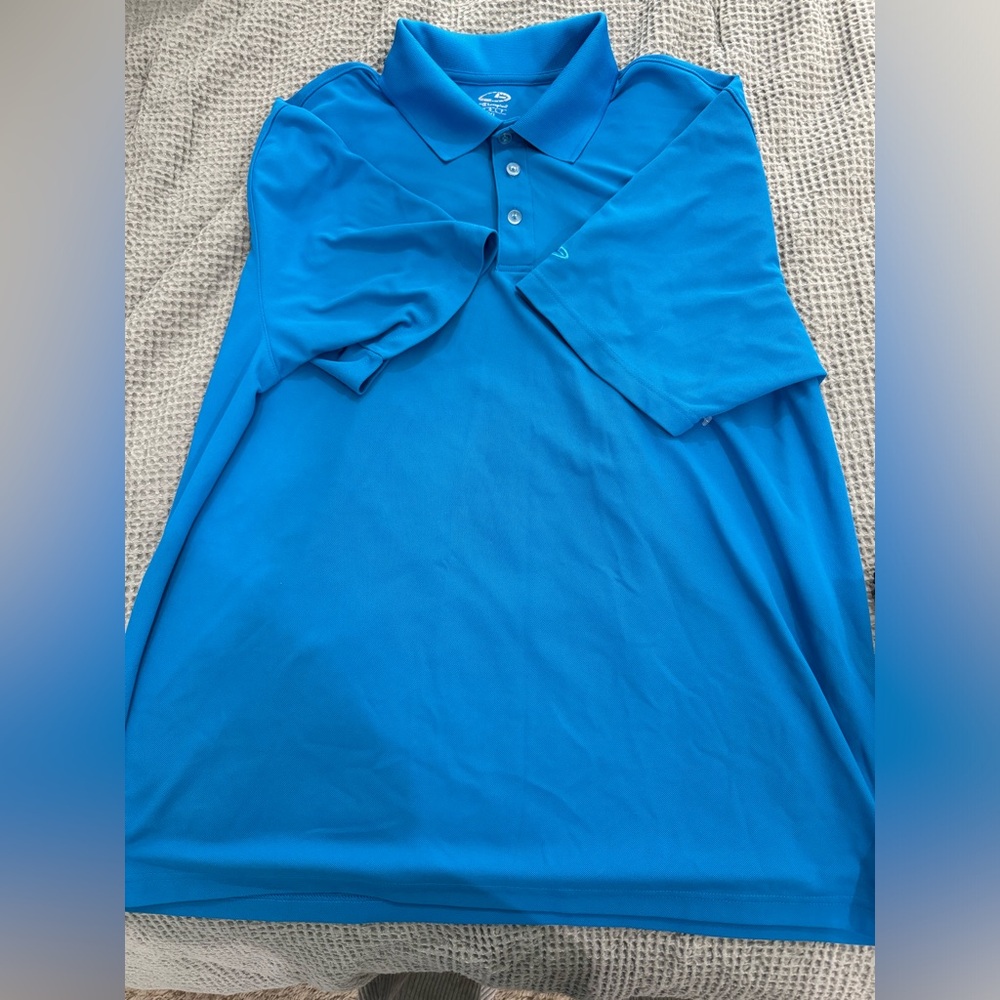 {CHAMPION} Blue Duo Dry Golf Polo